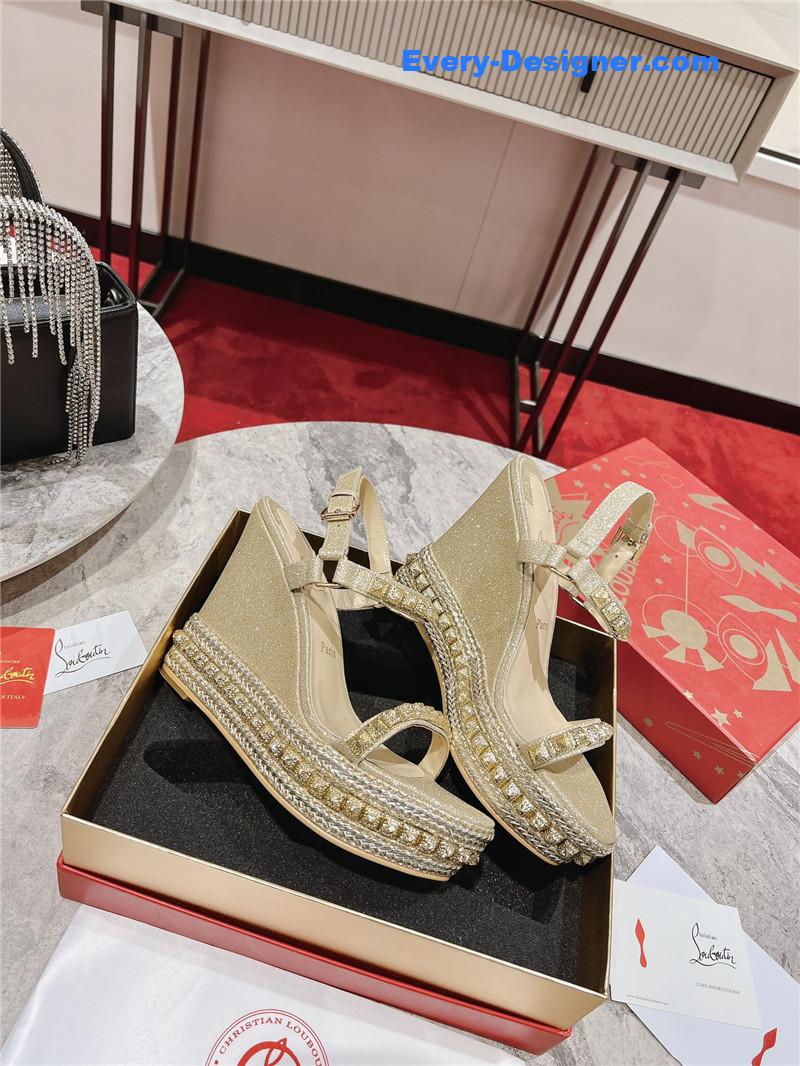 Christian Louboutin Wedge Sandals
