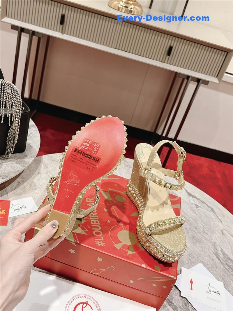 Christian Louboutin Wedge Sandals