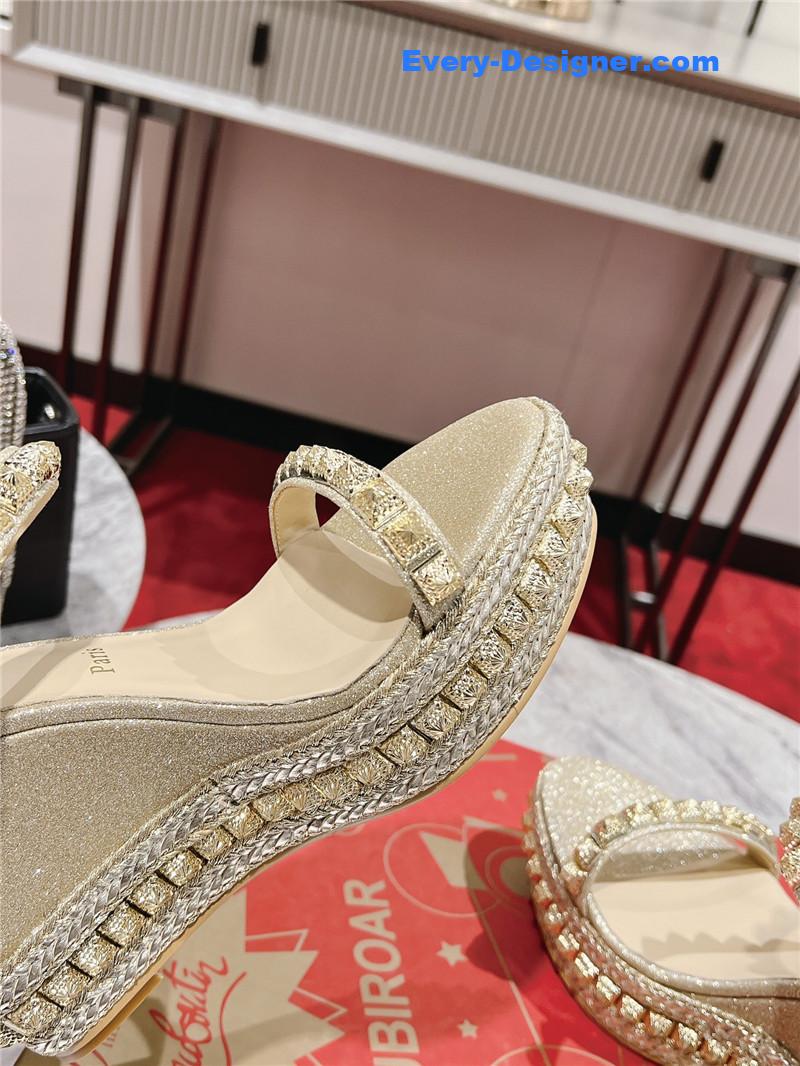 Christian Louboutin Wedge Sandals