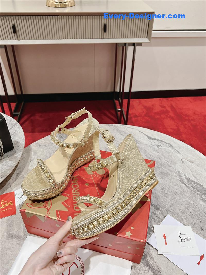 Christian Louboutin Wedge Sandals
