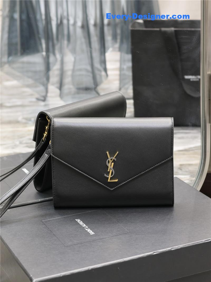 ysl monogram clutch