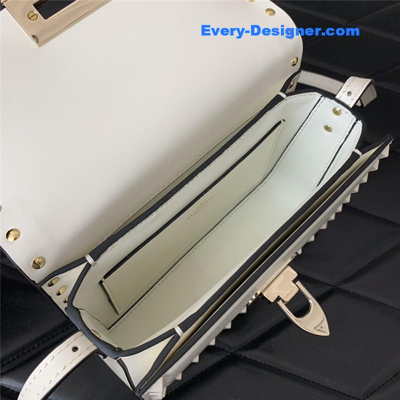 Va1e*ntin0 garavani rockstud23 small leather bag