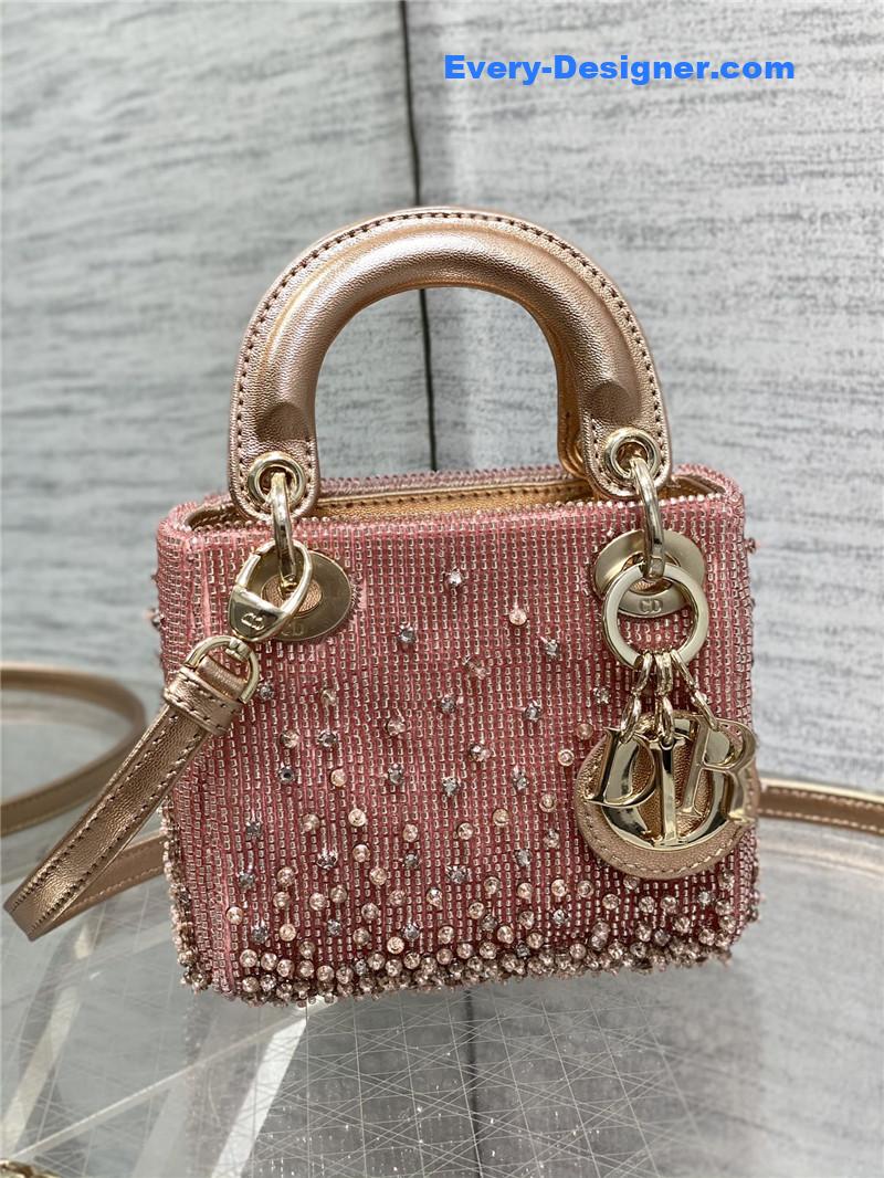 lady dior beads micro bag
