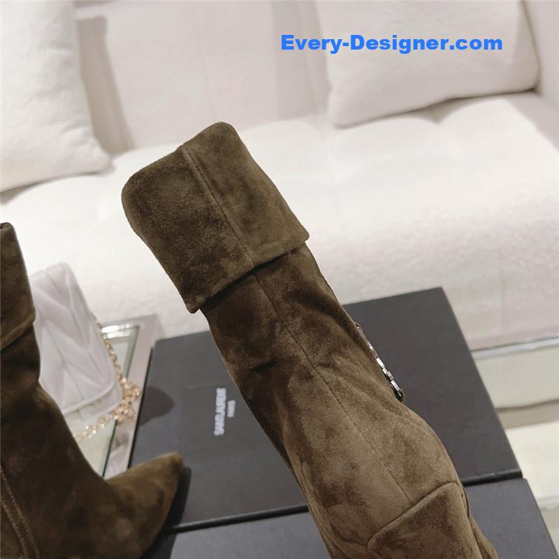 Y51 side pull boots ankle boots