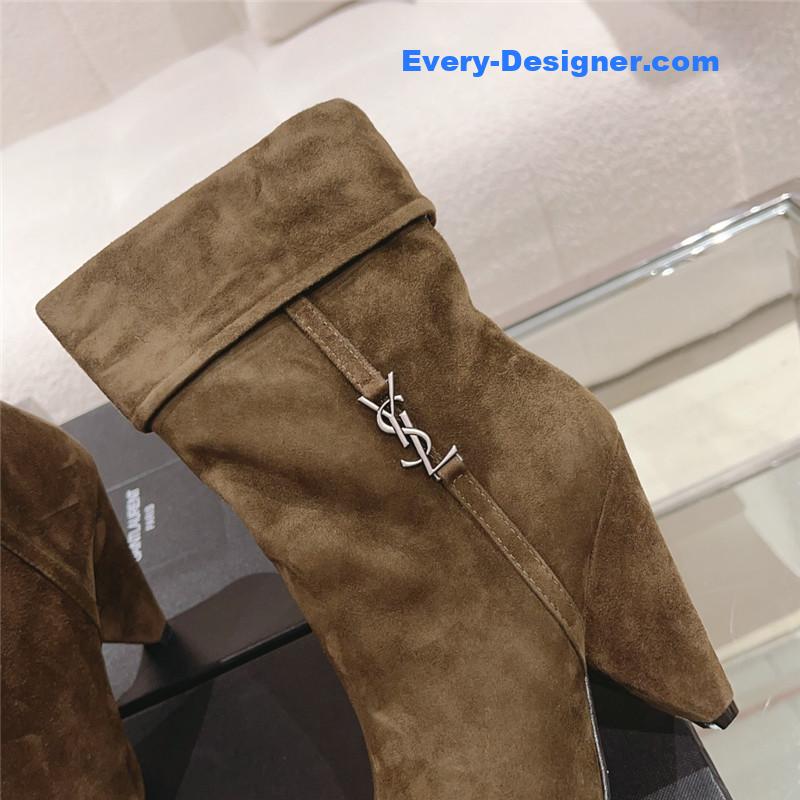 Y51 side pull boots ankle boots