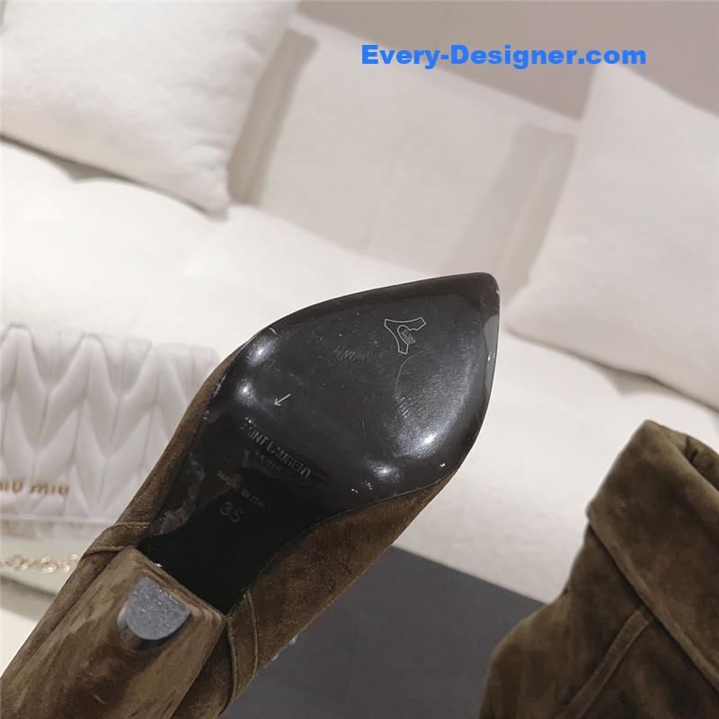 Y51 side pull boots ankle boots