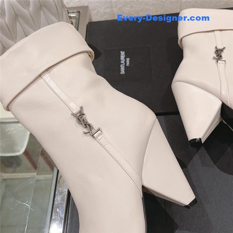 Y51 side pull boots ankle boots