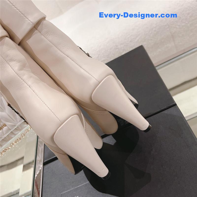 Y51 side pull boots ankle boots