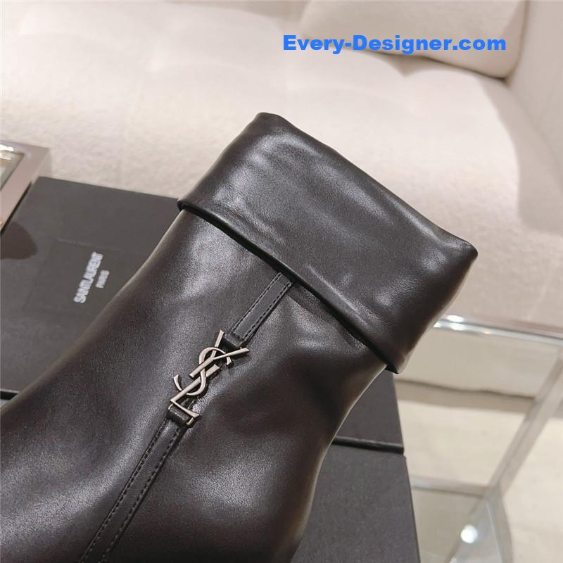 Y51 side pull boots ankle boots