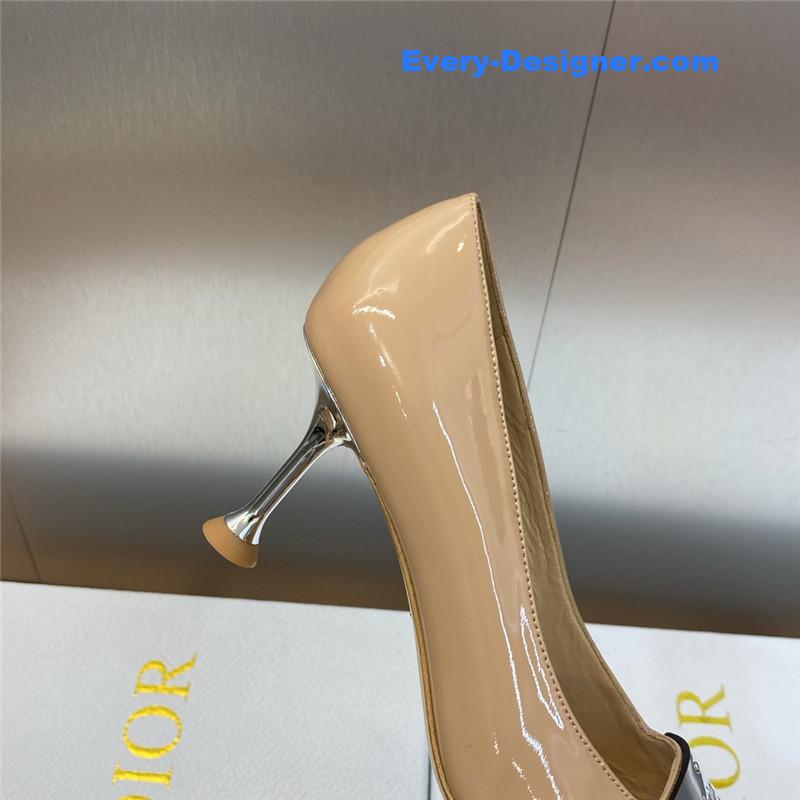 dior CD letter logo high heel sandals