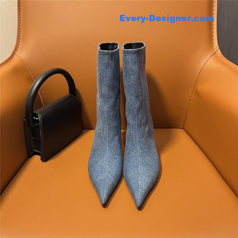 A1exa*der wang aw carter cowboy pointed ankle boots