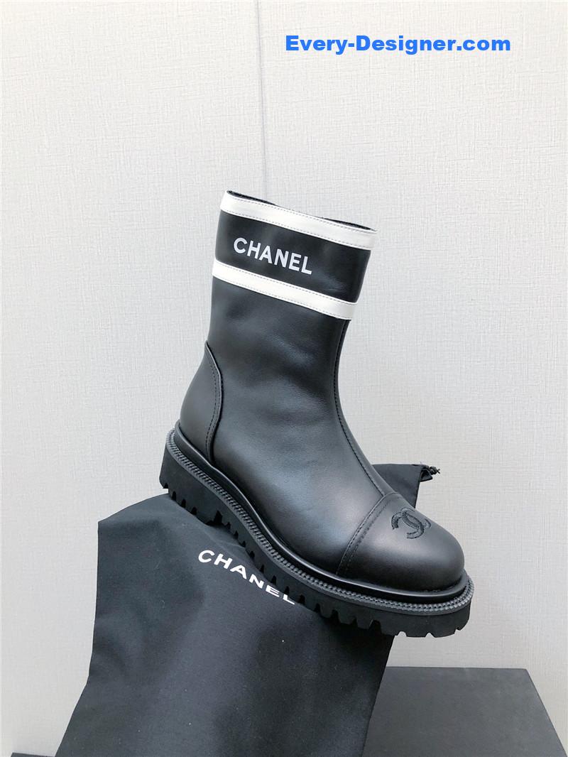 CC classic c embroidery ankle boots