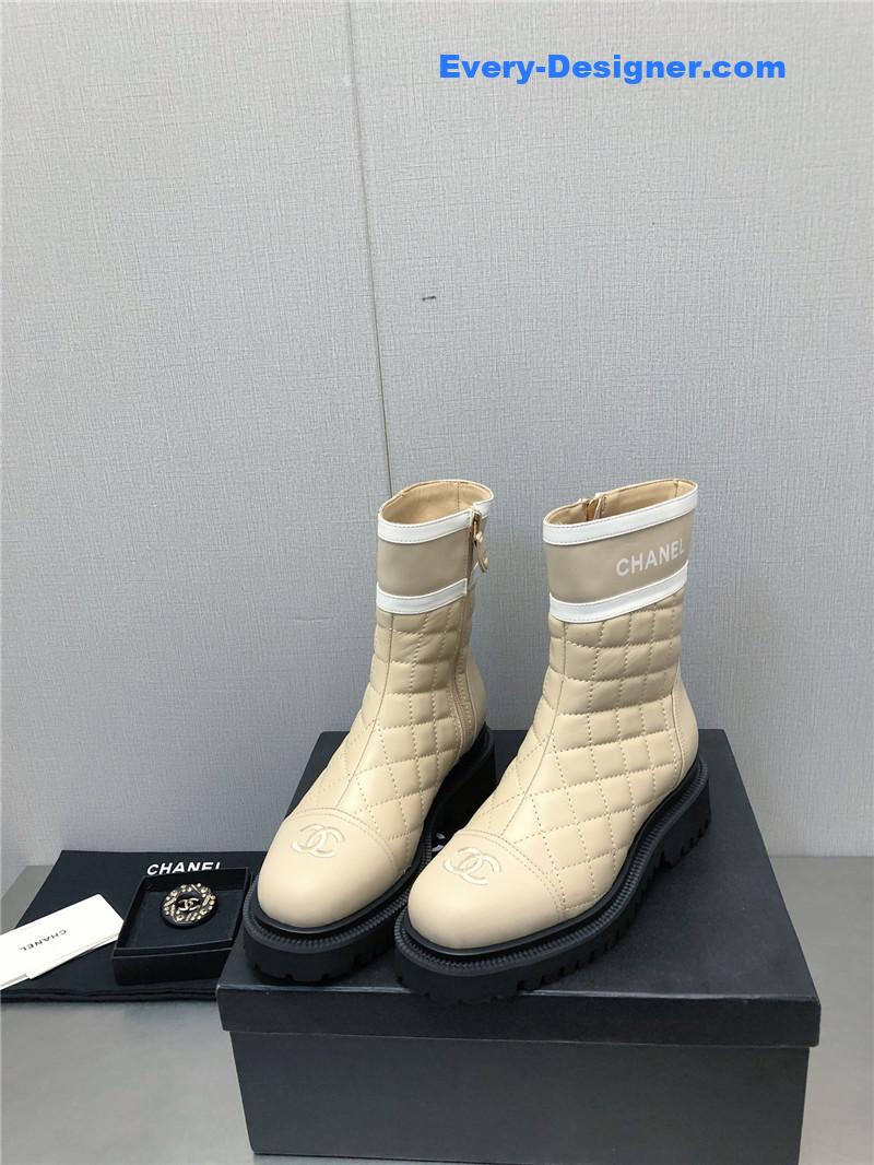 CC classic c embroidery ankle boots