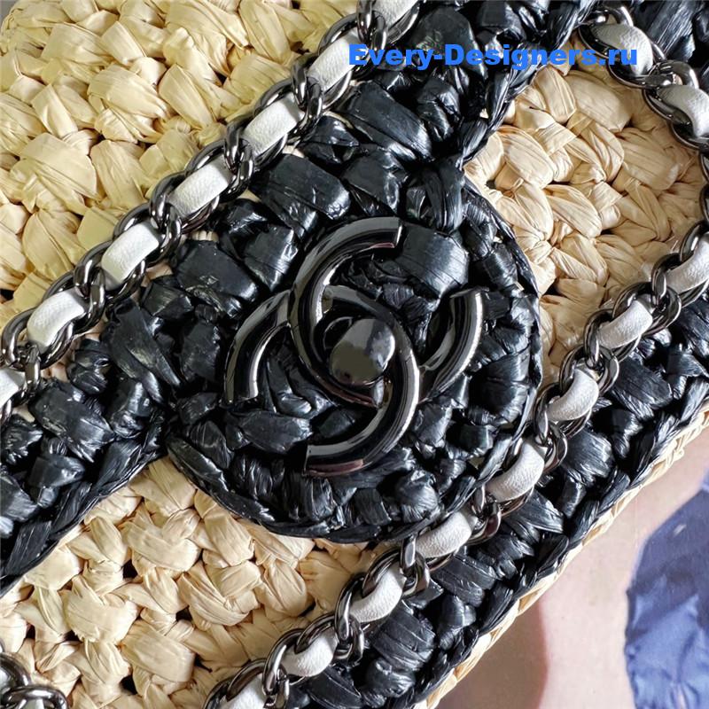 Ch**el handwoven cf bag