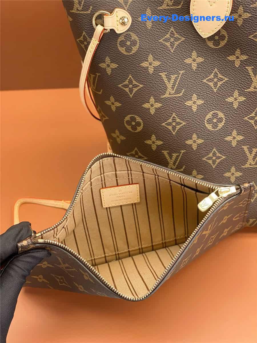 l0vis Vvtt0n neverfull mm monogram pink