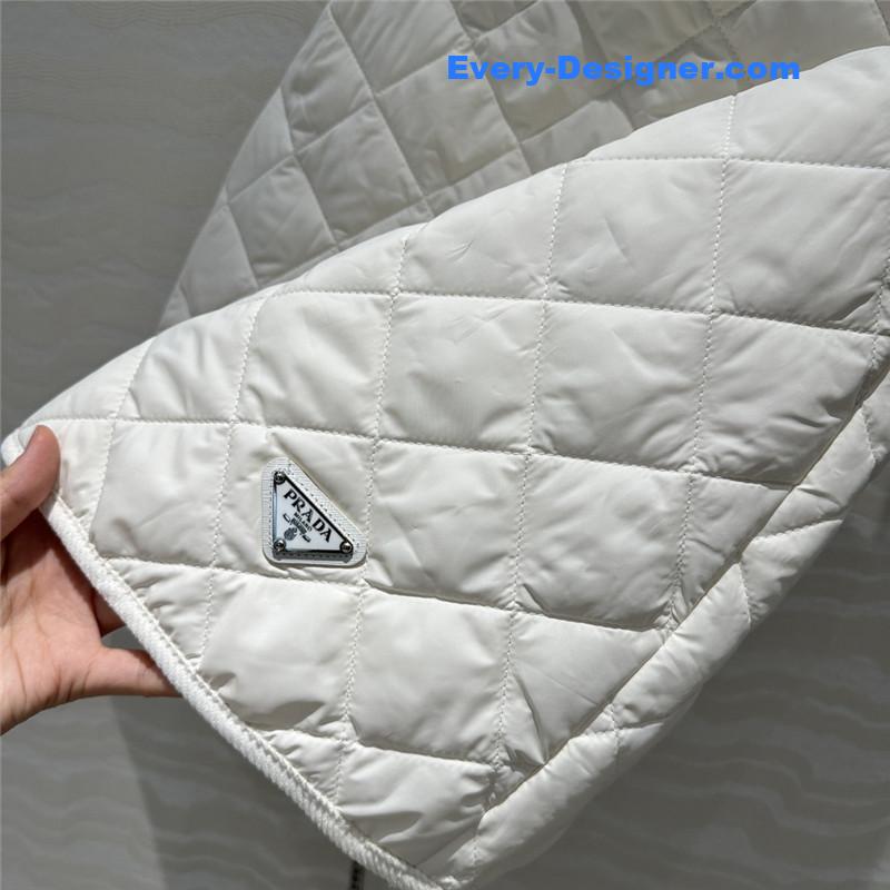 pra*a D1am0nd high waist skirt