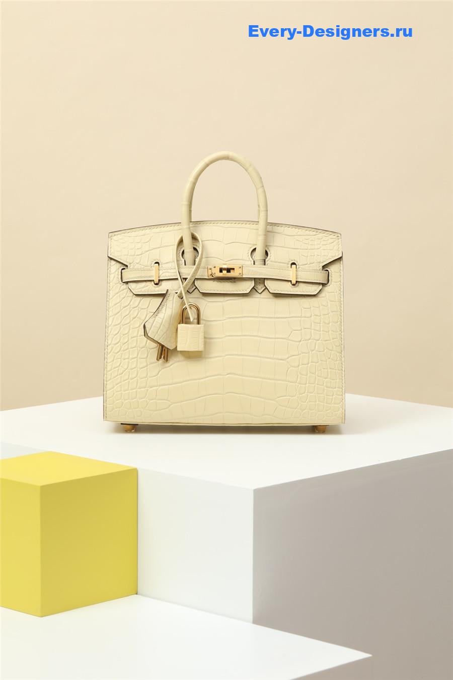 H**me5 birkin kelly 20 alligator bag