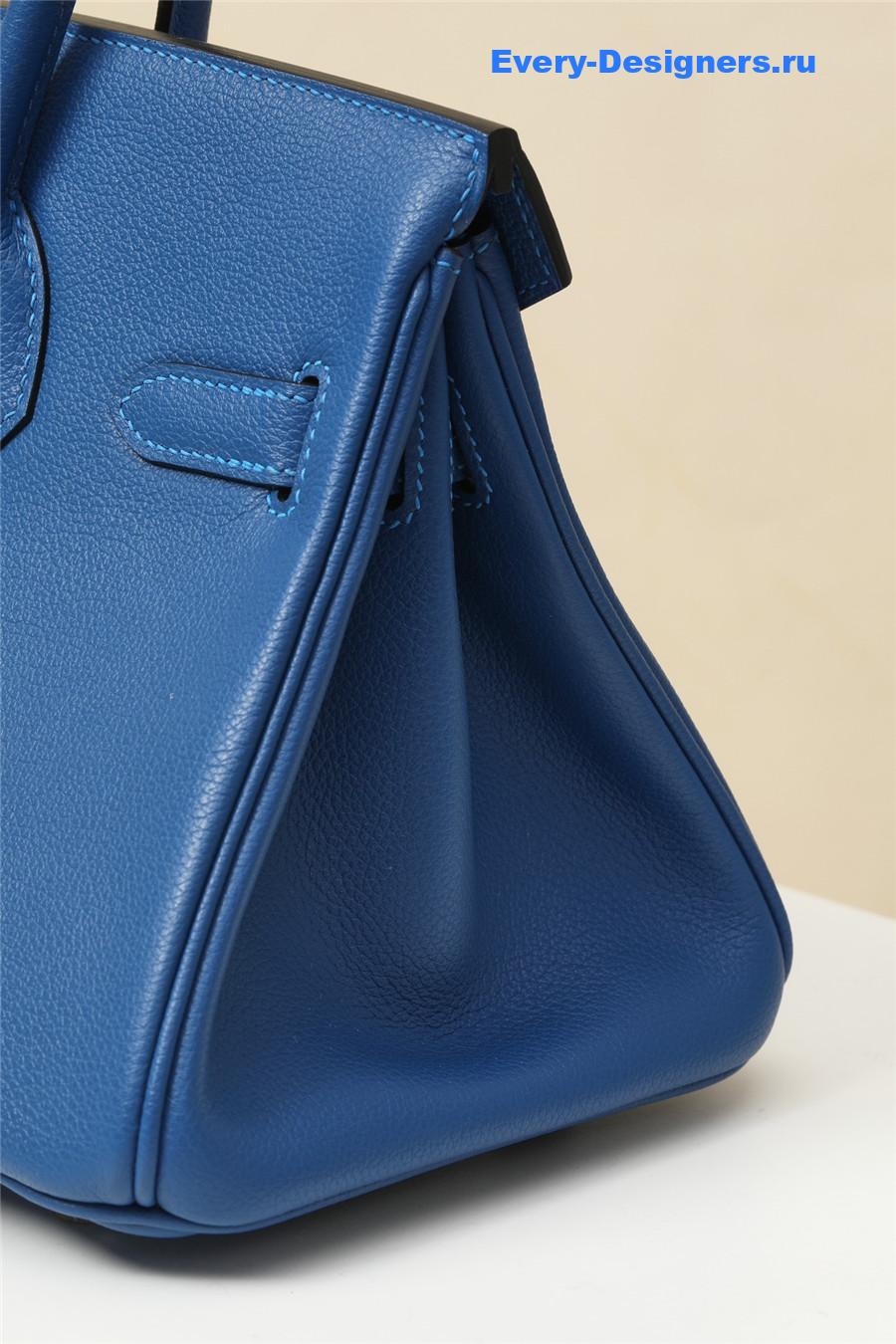 H**me5 shoulder birkin bag blue