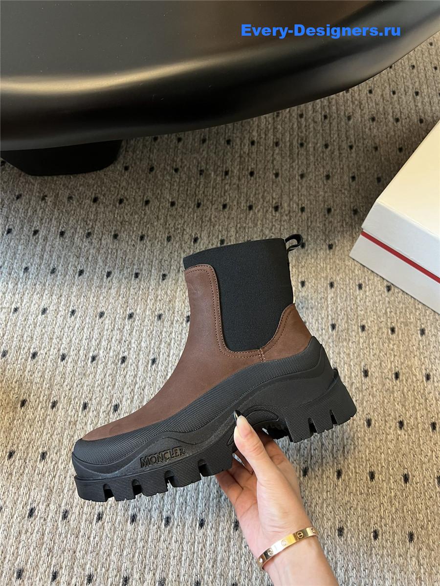 Moncler Outdoor Off-road Boots in Brown