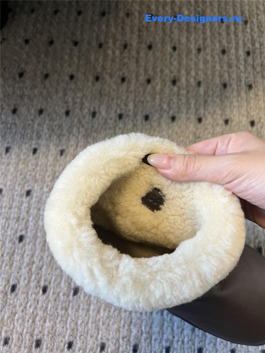 b0tt*ga Ven*ta round toe snow boots