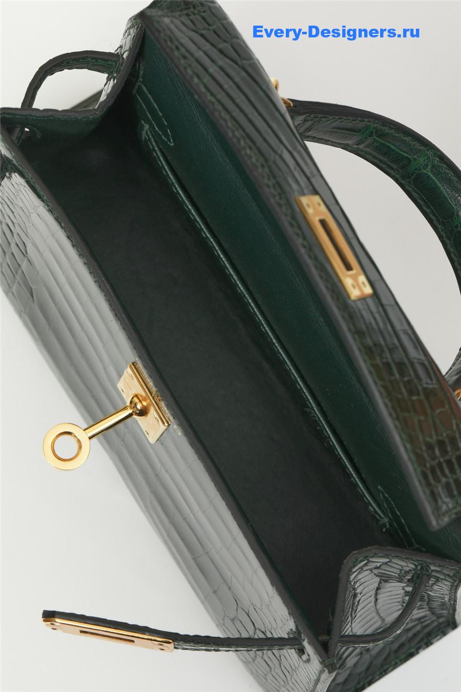 H**me5 alligator mini kelly 19 green