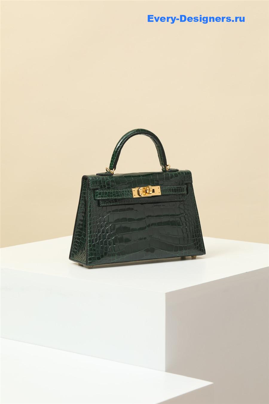 H**me5 alligator mini kelly 19 green