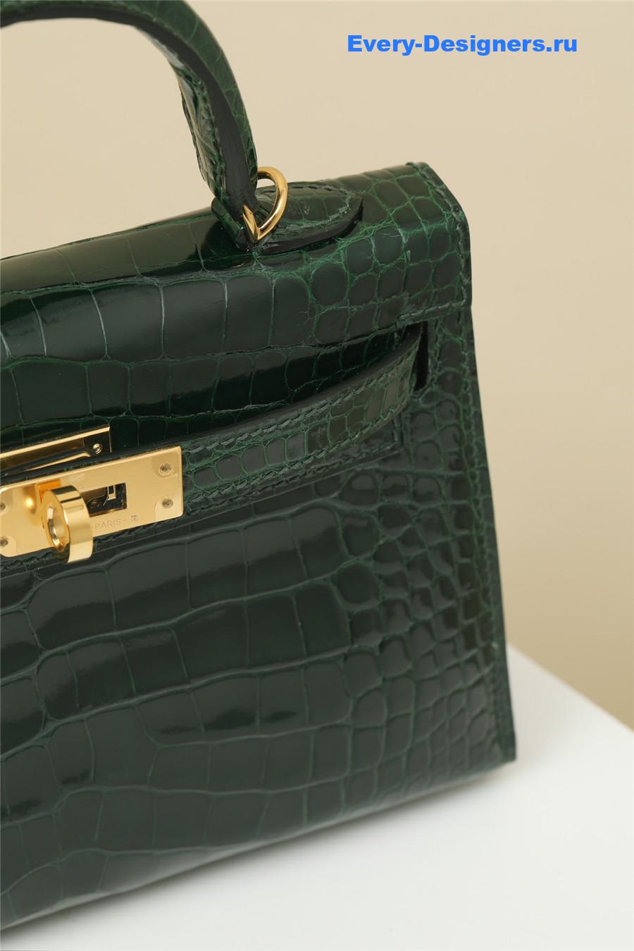 H**me5 alligator mini kelly 19 green