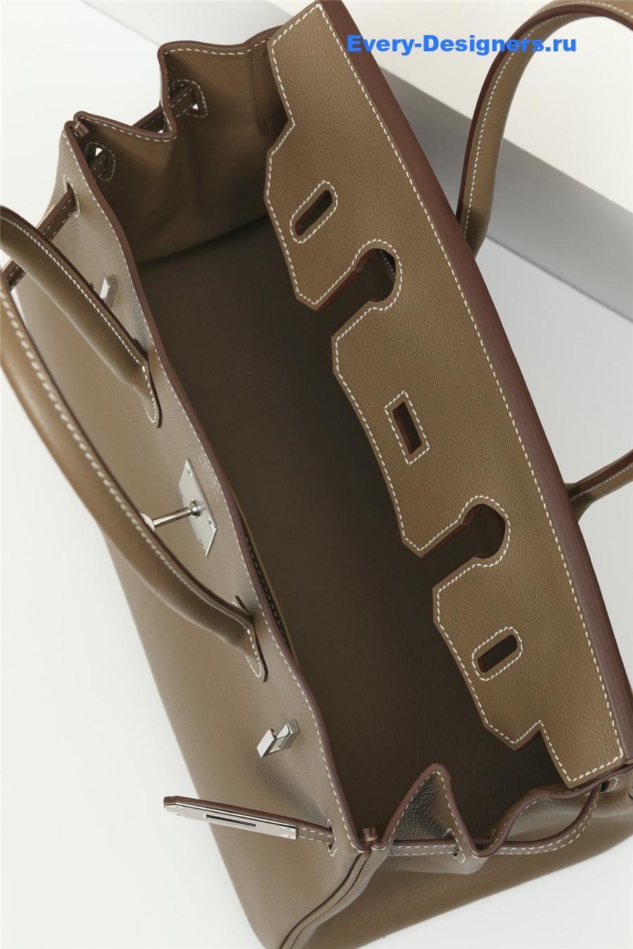 H**me5 shoulder birkin bag gray