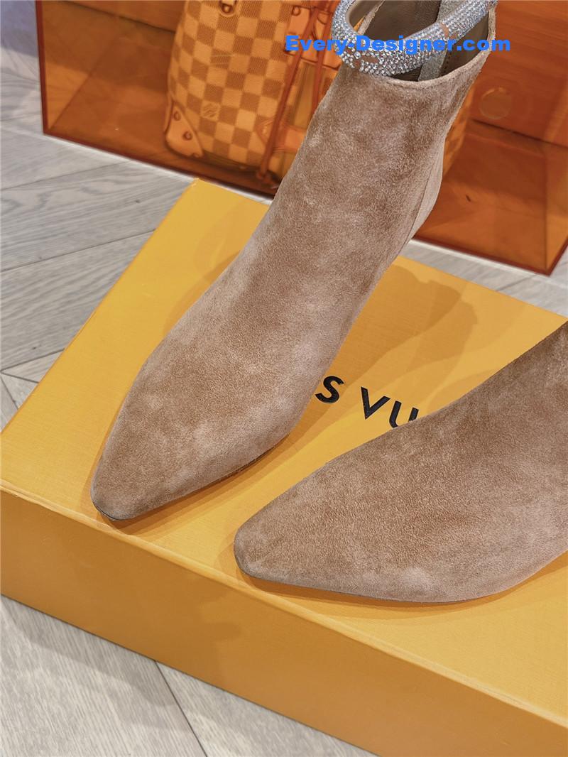 l0vis Vvtt0n lv logo printed short boots