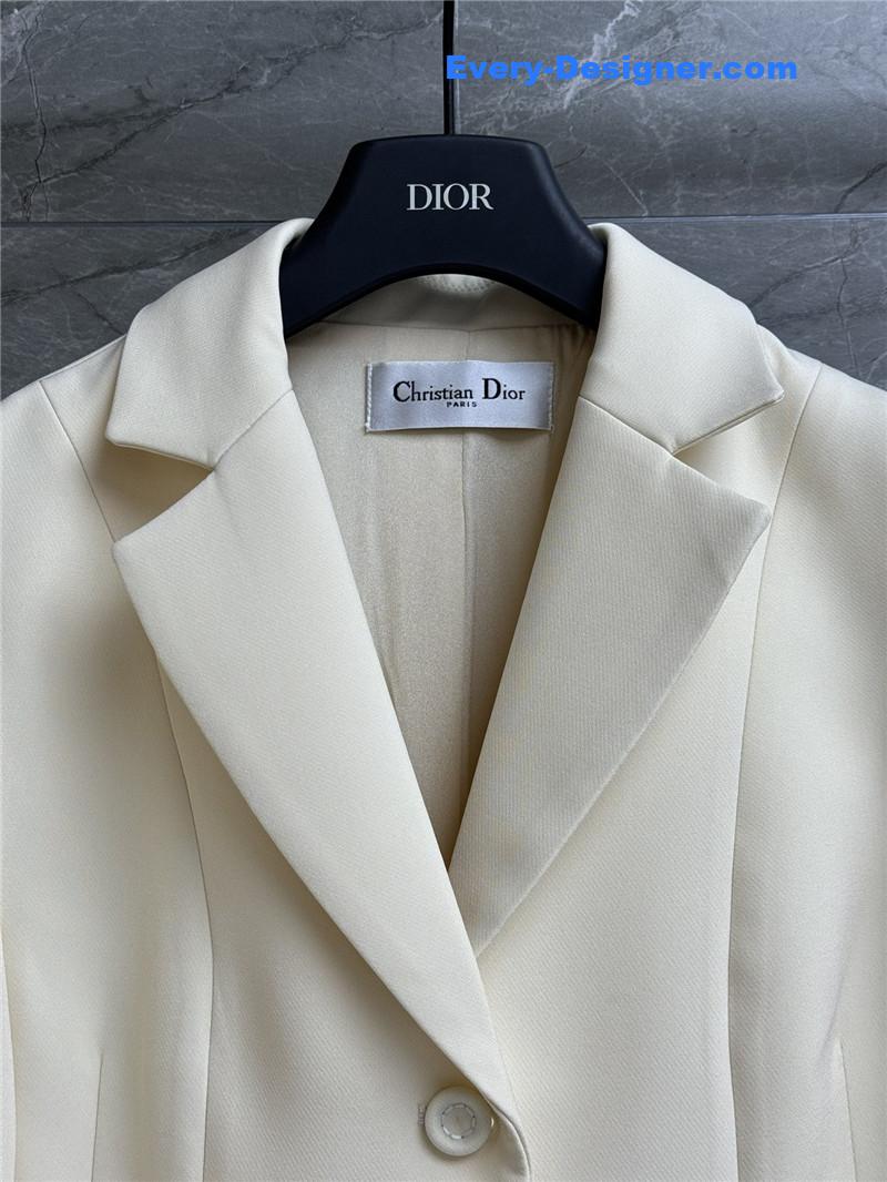 D10r lapel single-breasted suit jacket