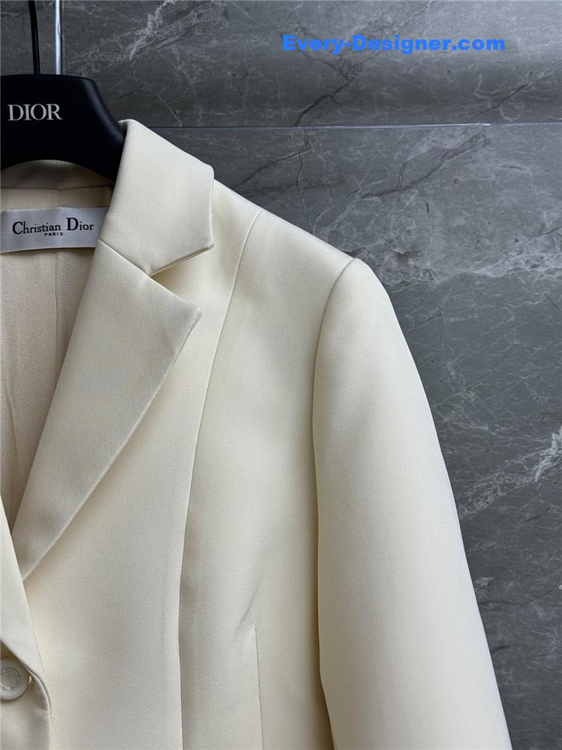 D10r lapel single-breasted suit jacket