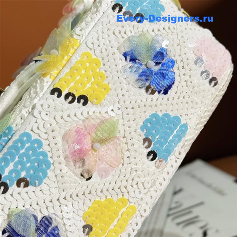 Ch**el limited sequin bag cf bag