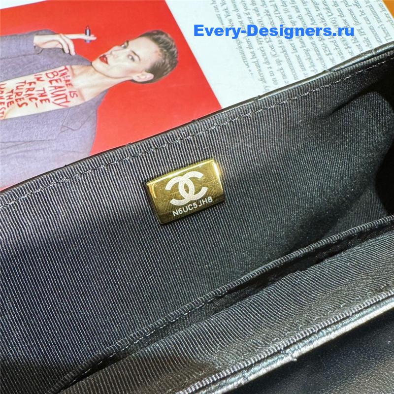 Ch**el coco handle bag small