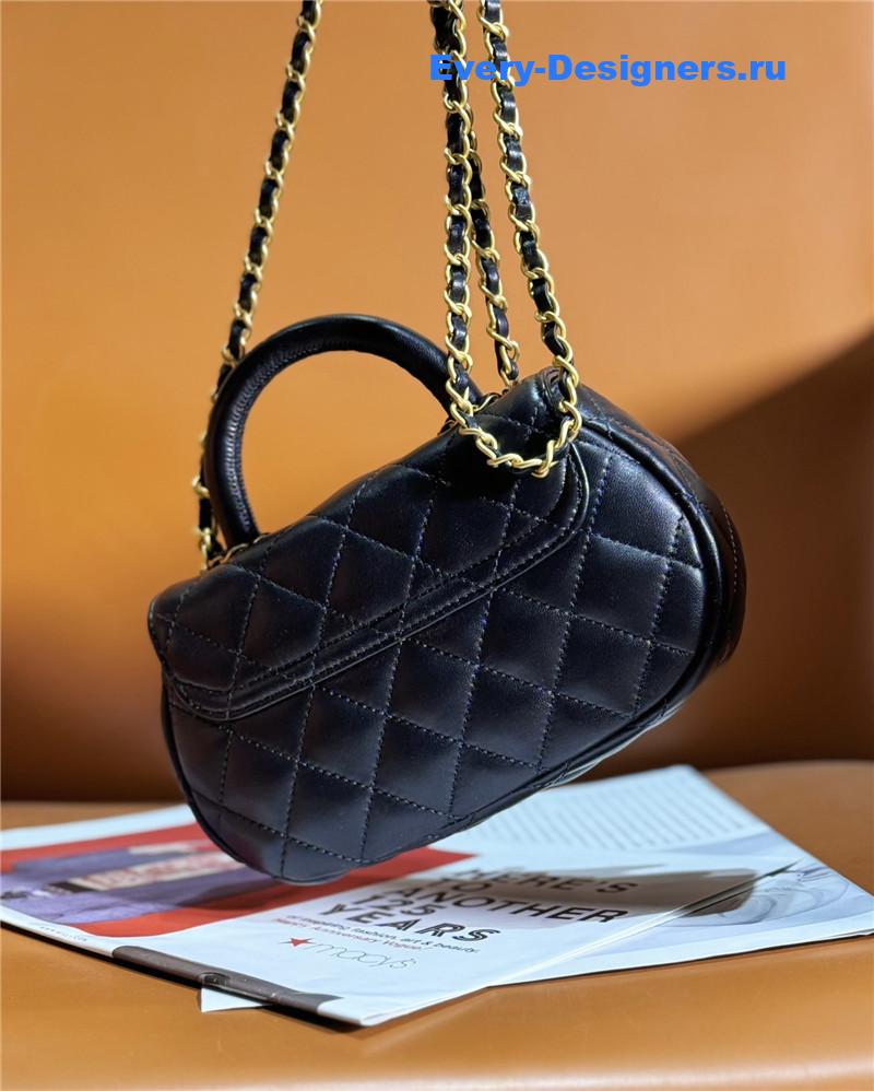 Ch**el coco handle bag small