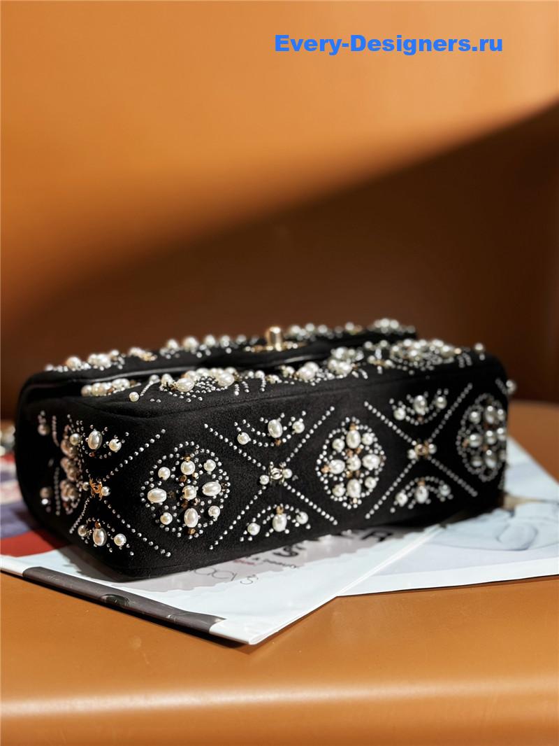 Ch**el cf new pearl flap bag