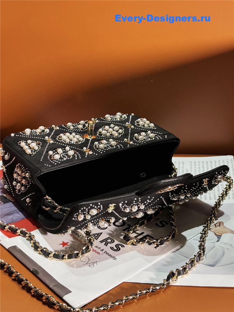 Ch**el cf new pearl flap bag