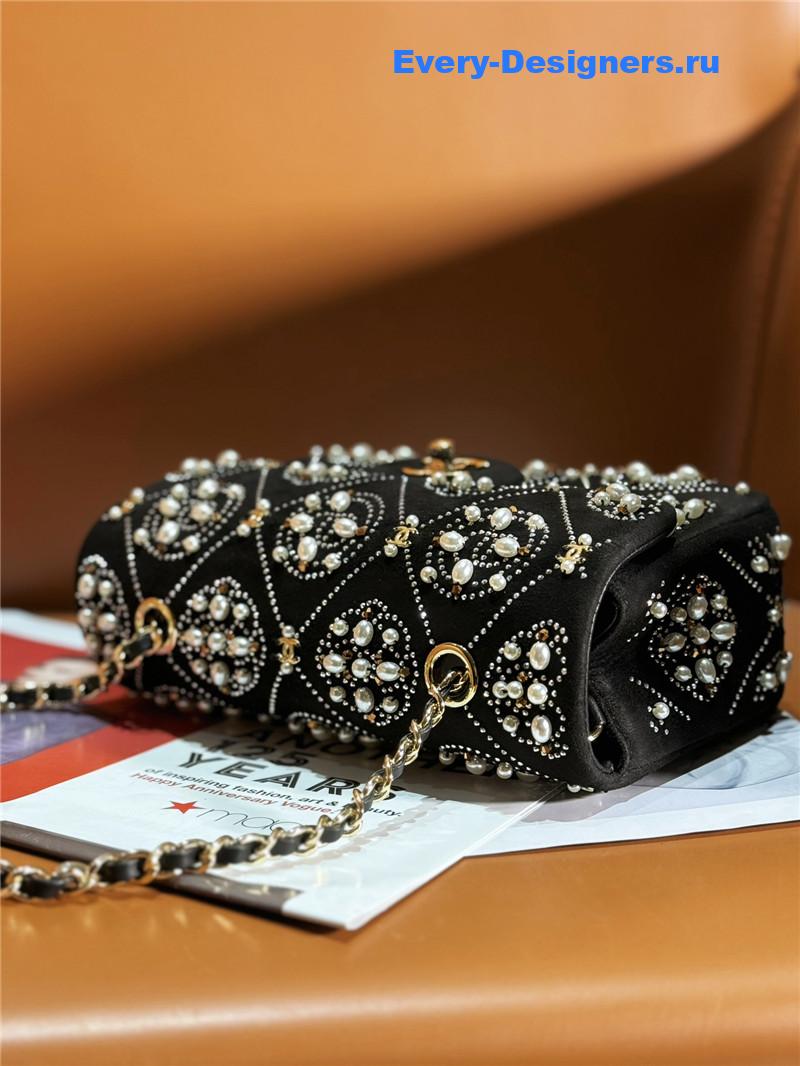 Ch**el cf new pearl flap bag