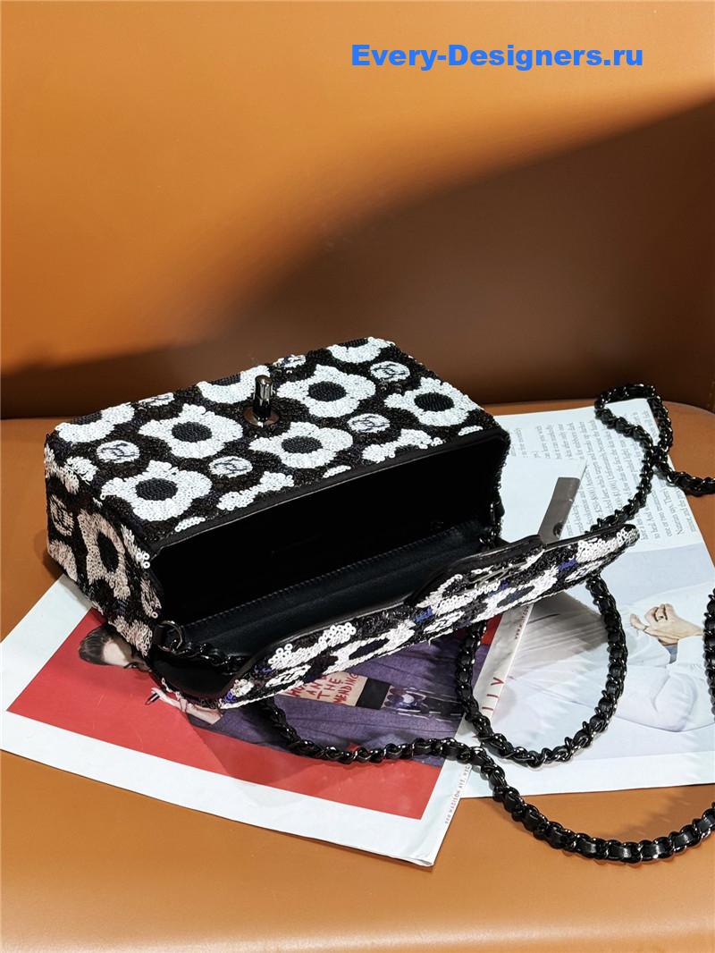 Ch**el camellia cf flap bag