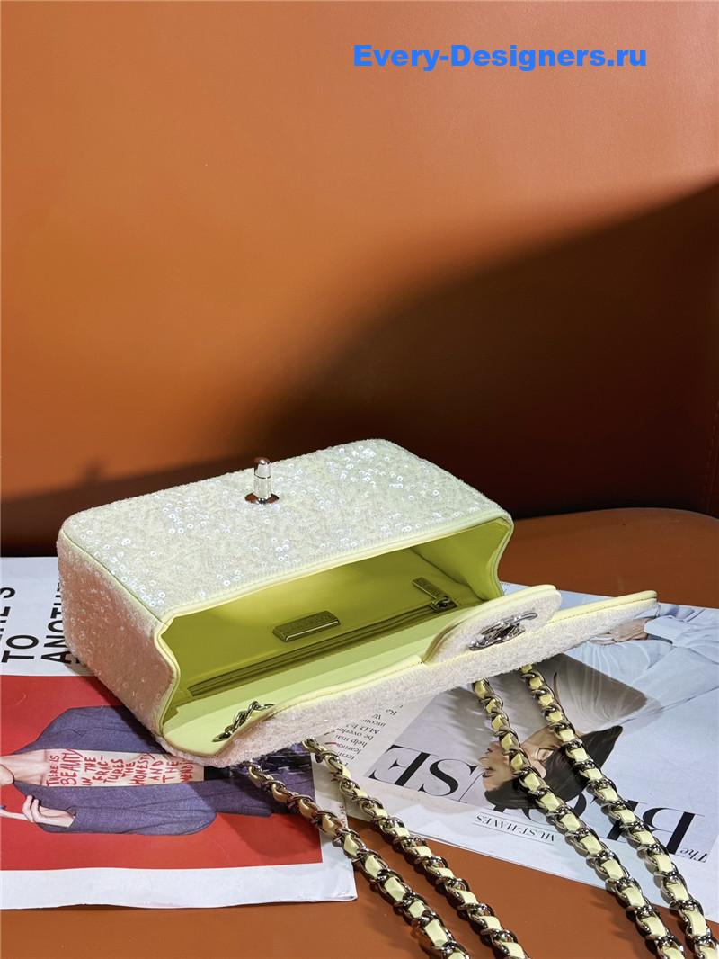 Ch**el handmade ceramic cf bag