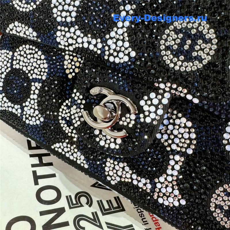 Ch**el limited edition camellia cf bag small