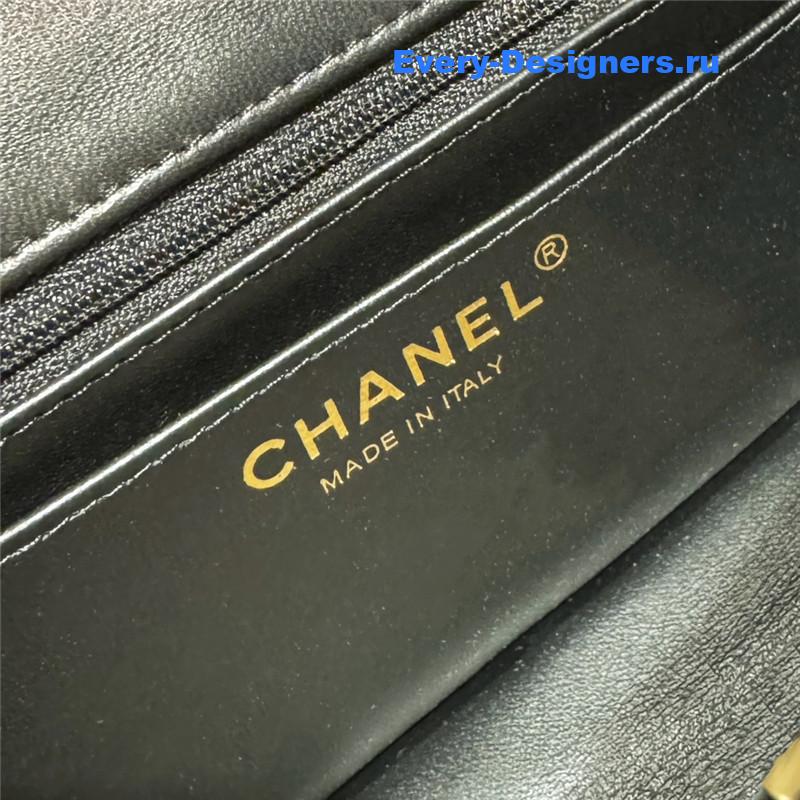 Ch**el cf badge bag small