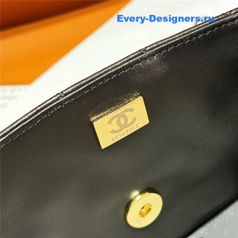 Ch**el cf badge bag small