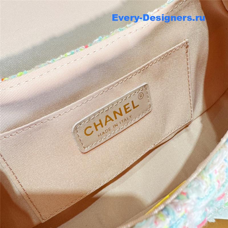 Ch**el coco handle bag