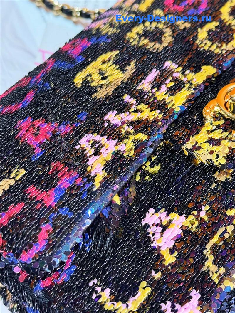 Ch**el sequin cf bag