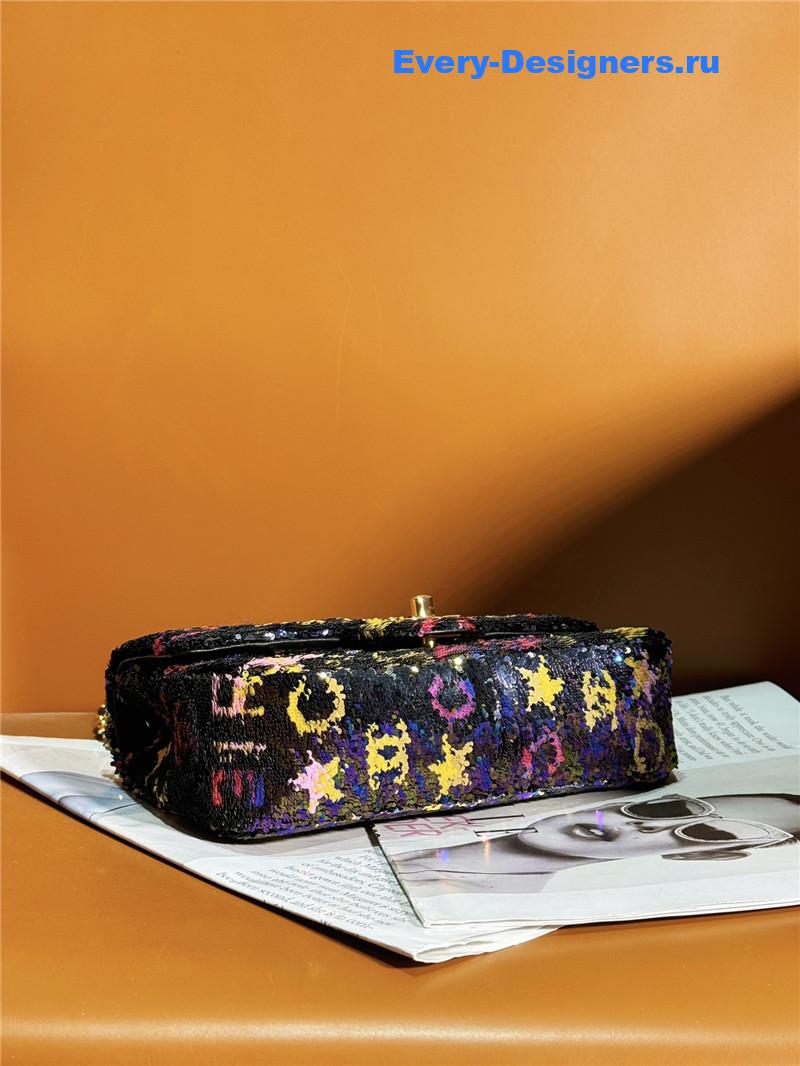 Ch**el sequin cf bag