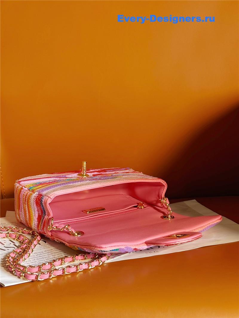 Ch**el limited sequin cf bag