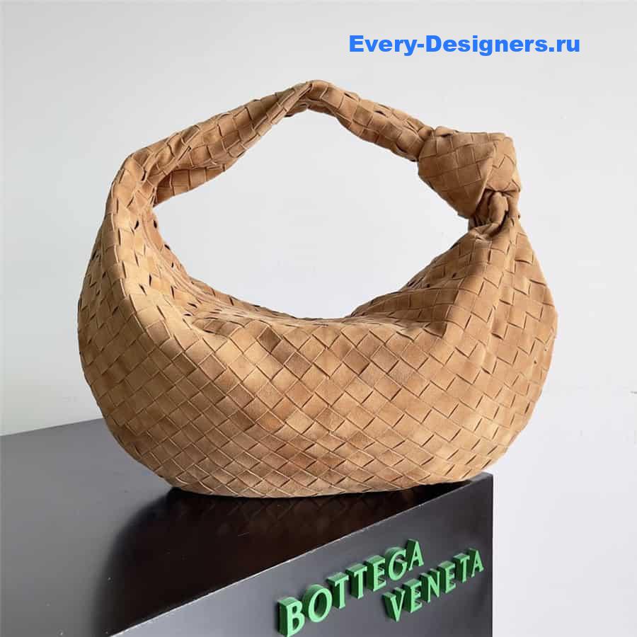 b0tt*ga Ven*ta suede jodie bag large