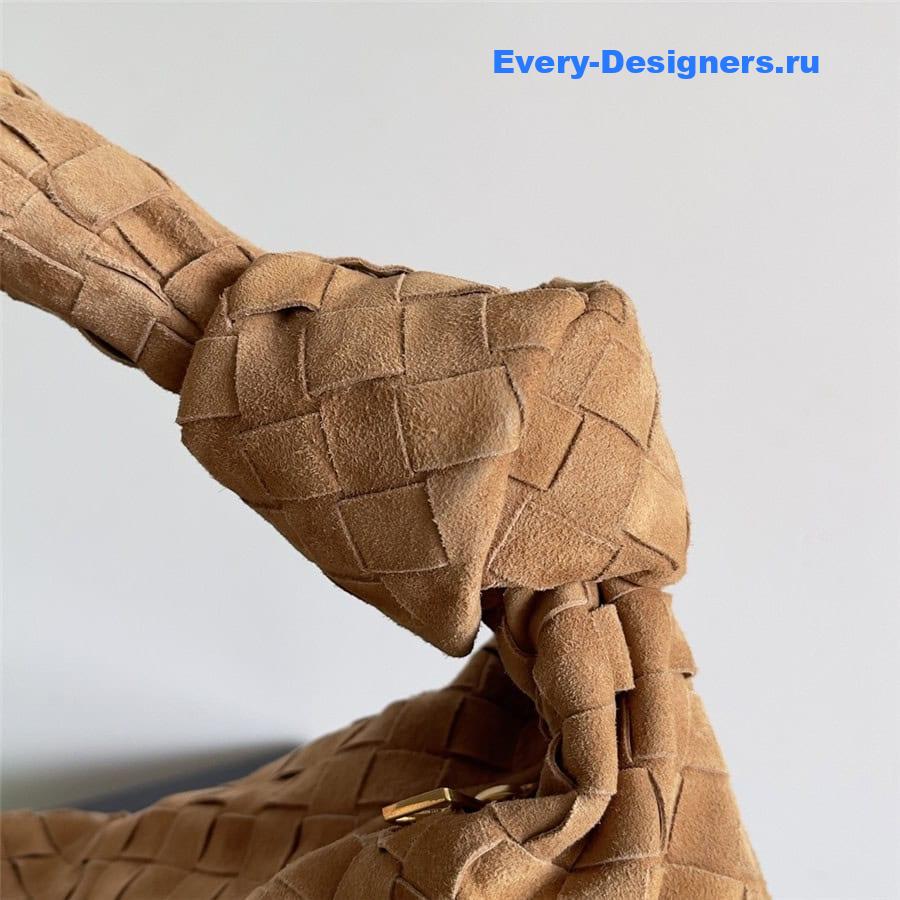 b0tt*ga Ven*ta suede jodie bag large