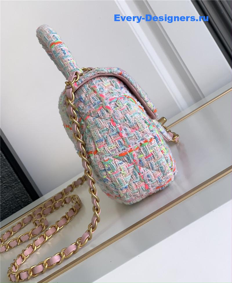 Ch**el coco portable flap bag