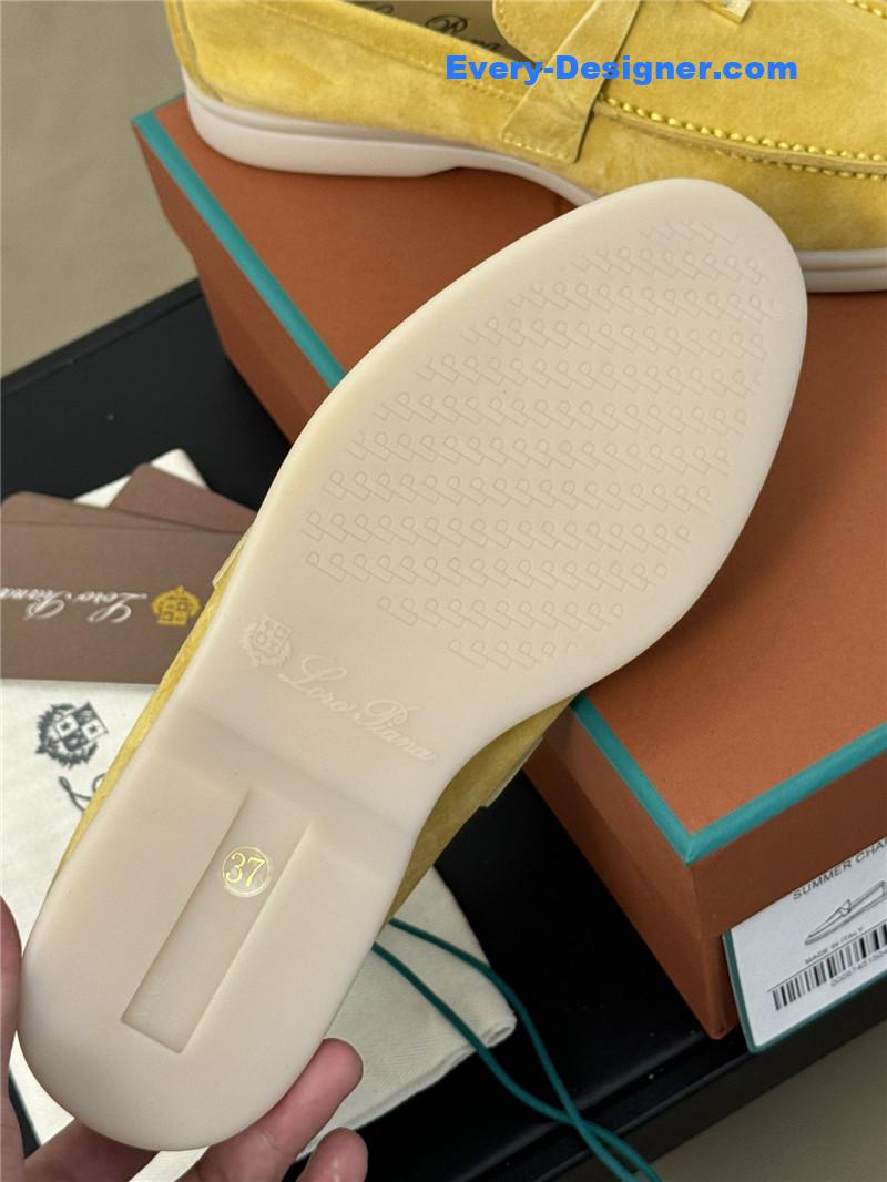 L0r0 P1ana walk cashmere loafers